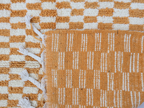 Beccha Moroccan Checkered Rug 5'5" x 8'5"