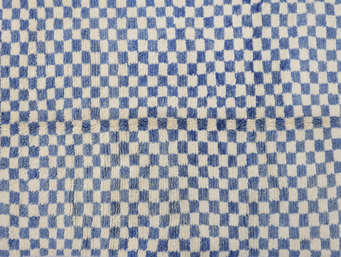 Safae Moroccan Checkered Rug 4'9" x 7'8"