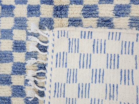 Safae Moroccan Checkered Rug 4'9" x 7'8"