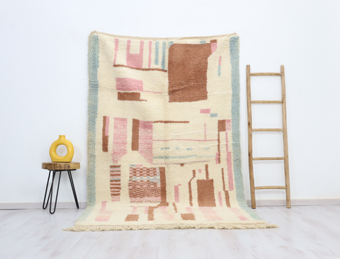 Itri Beni Ourain Rug 5'2" x 8'3"