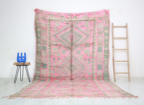 Islawen Vintage Moroccan Rug  6'1" x11'3"