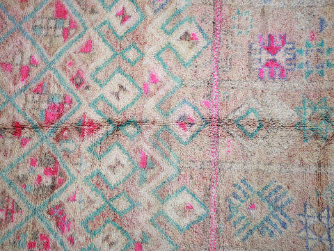 Tazult Vintage Moroccan Rug  5'4" x8'5"