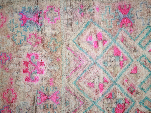 Tazult Vintage Moroccan Rug  5'4" x8'5"