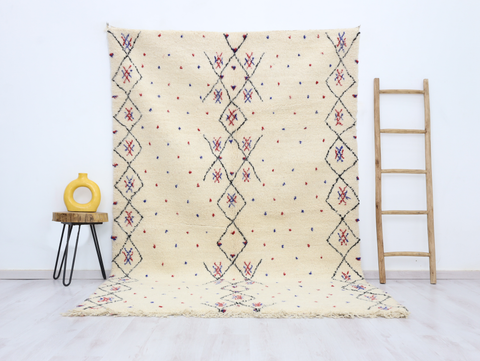Tasa Beni Ourain Rug 5'9" x 9'2"