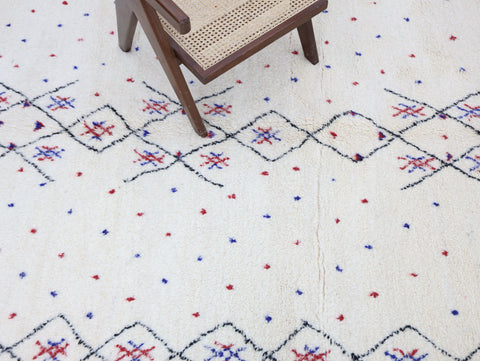 Tasa Beni Ourain Rug 5'9" x 9'2"