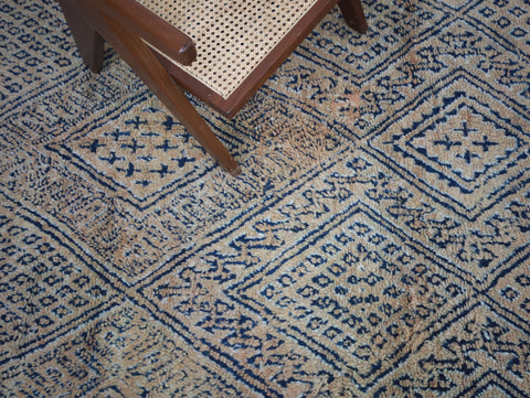 Akudad Vintage Moroccan Rug  6'2" x10'0"