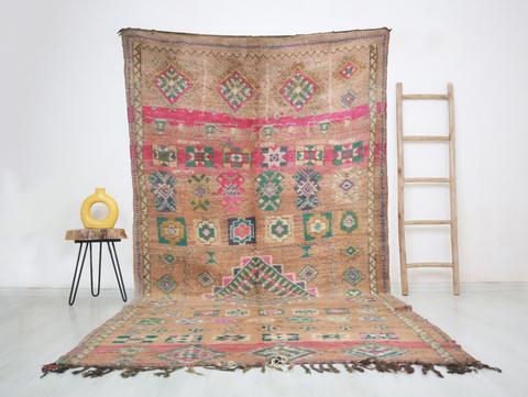 Igider Vintage Moroccan Rug  5'6" x11'5"