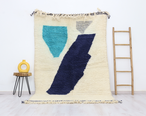 Dihya Beni Ourain Rug 5'2" x 7'7"