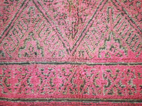 Awrigha Vintage Moroccan Rug  6'1" x9'4"