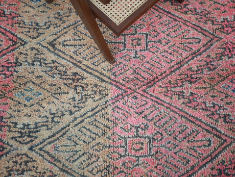 Awrigha Vintage Moroccan Rug  6'1" x9'4"