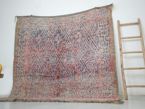 Tasnilt Vintage Moroccan Rug  7'0" x9'6"