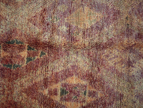 Tirga Vintage Moroccan Rug  6'4" x10'6"