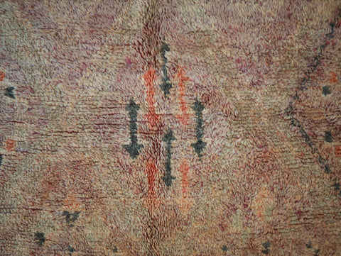 Tirga Vintage Moroccan Rug  6'4" x10'6"