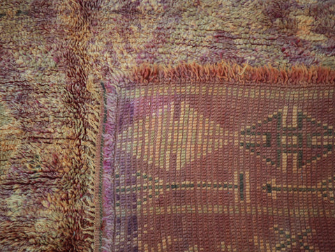 Tirga Vintage Moroccan Rug  6'4" x10'6"