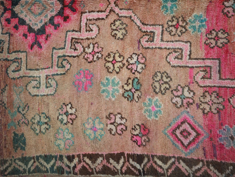 Tiylit Vintage Moroccan Rug  5'3" x10'0"