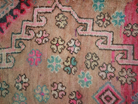 Tiylit Vintage Moroccan Rug  5'3" x10'0"