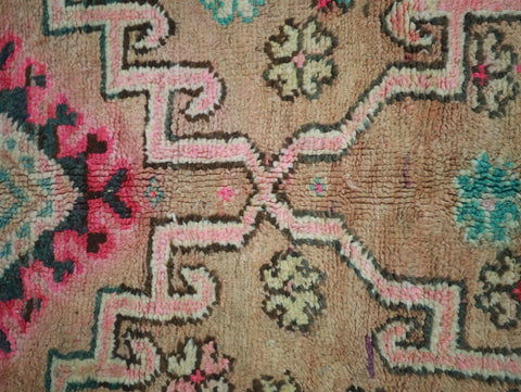 Tiylit Vintage Moroccan Rug  5'3" x10'0"