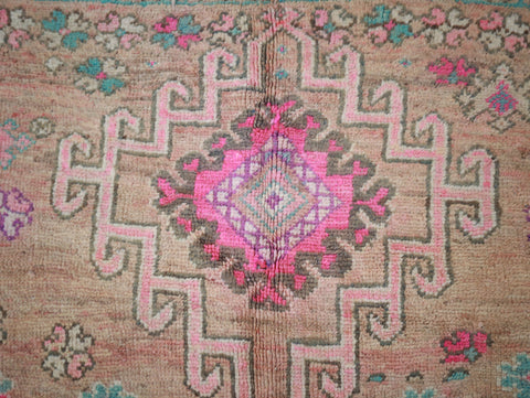 Tiylit Vintage Moroccan Rug  5'3" x10'0"