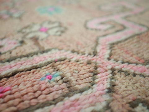 Tiylit Vintage Moroccan Rug  5'3" x10'0"
