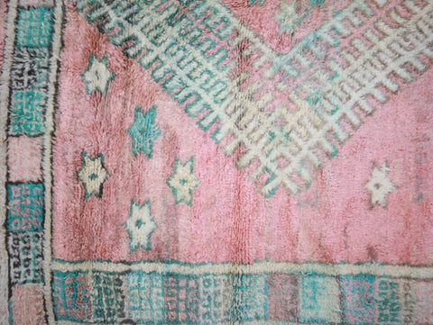 Cylia Vintage Moroccan Rug  5'7" x10'1"