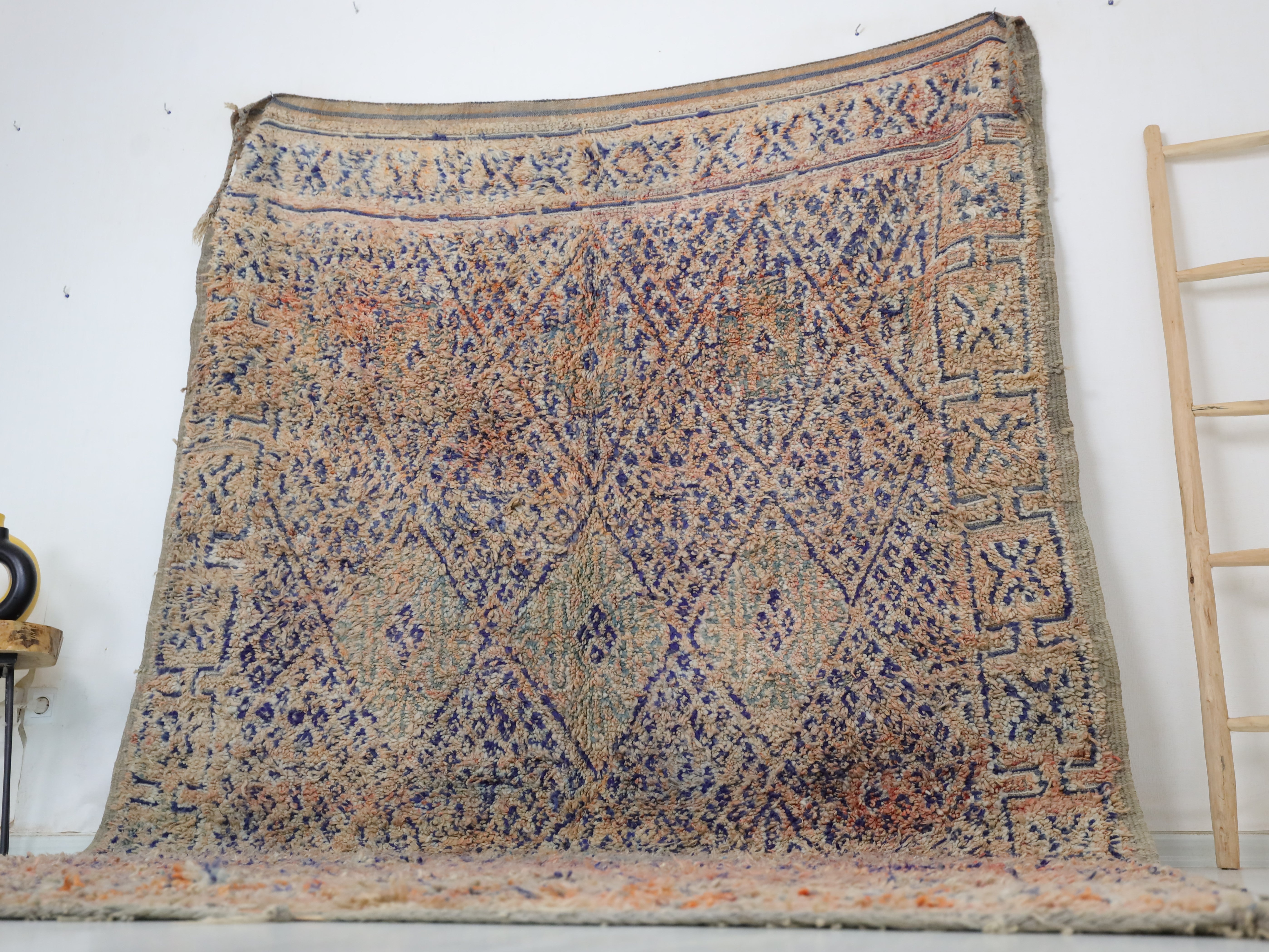 Vazman Vintage Moroccan Rug 6,9" x 10,5"
