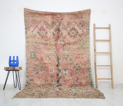 Chama Vintage Moroccan Rug  4'9" x9'1"