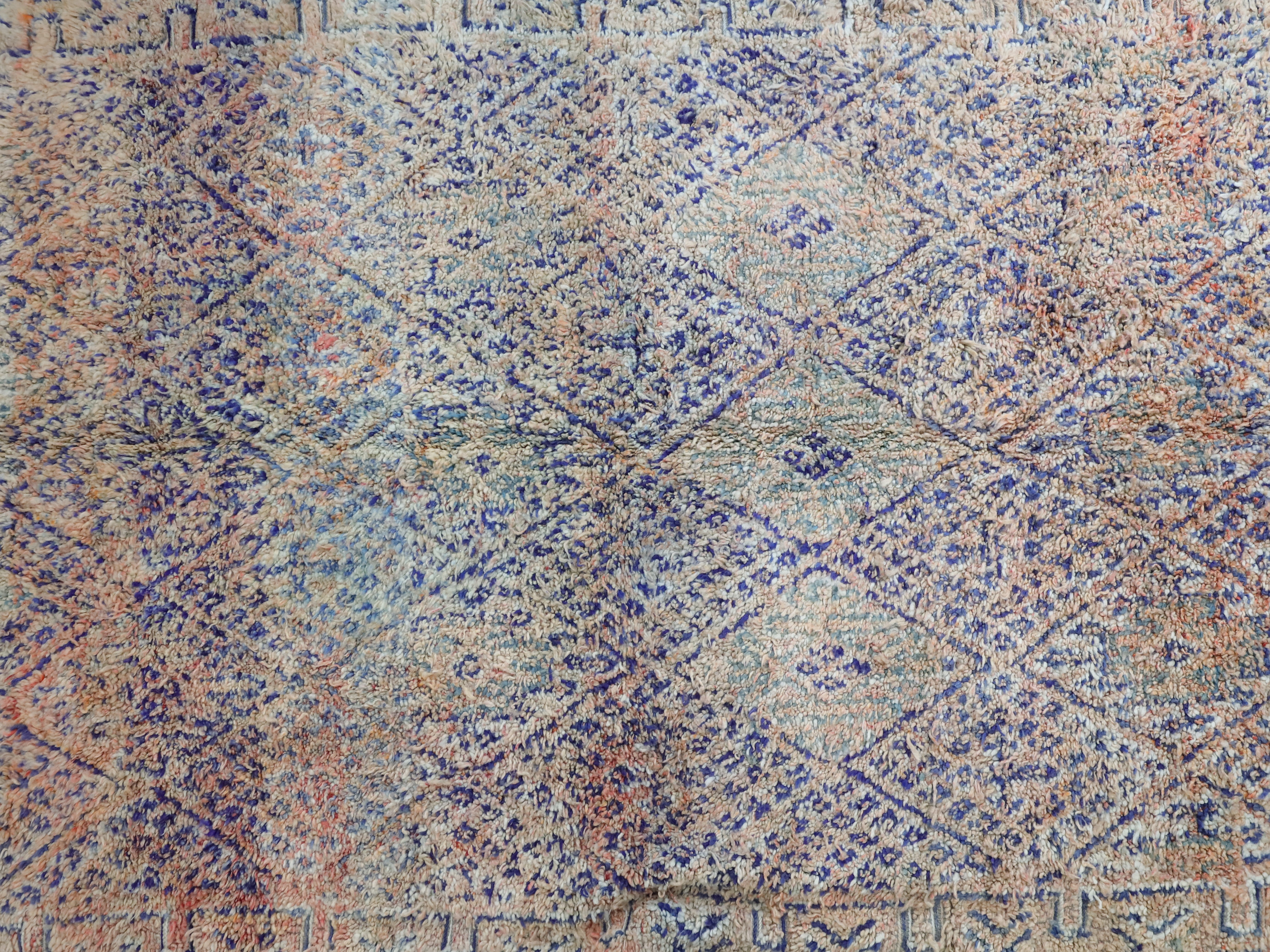 Vazman Vintage Moroccan Rug 6,9" x 10,5"