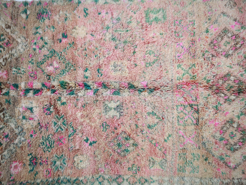 Chama Vintage Moroccan Rug  4'9" x9'1"