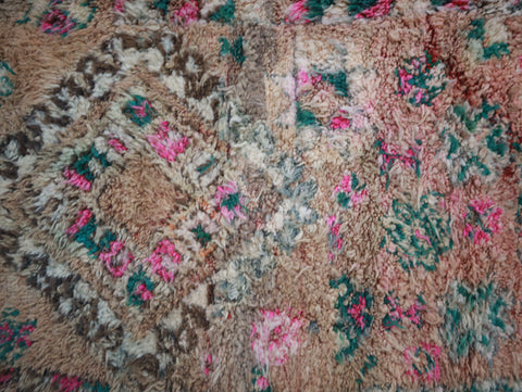 Chama Vintage Moroccan Rug  4'9" x9'1"
