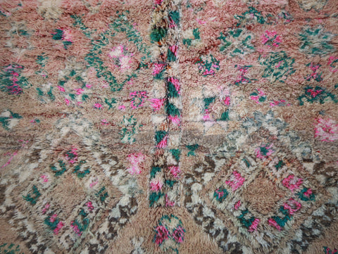 Chama Vintage Moroccan Rug  4'9" x9'1"