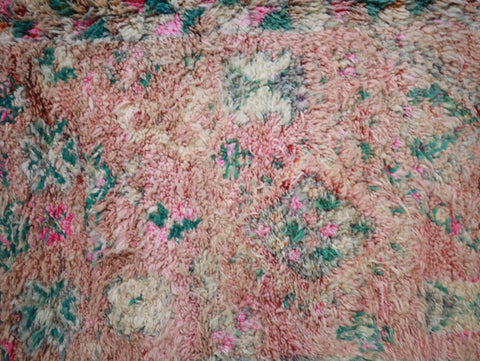 Chama Vintage Moroccan Rug  4'9" x9'1"