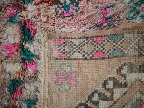 Chama Vintage Moroccan Rug  4'9" x9'1"