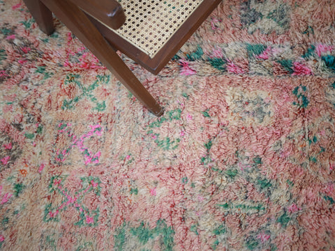 Chama Vintage Moroccan Rug  4'9" x9'1"