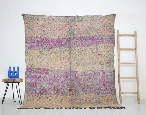 Cilyan Vintage Moroccan Rug  5'9" x7'2"