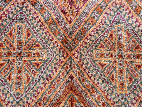 Rehhu Vintage Moroccan Rug  6'1" x 11'7"