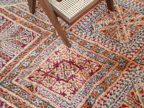 Rehhu Vintage Moroccan Rug  6'1" x 11'7"