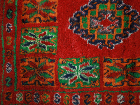 Delina Vintage Moroccan Rug  6'7" x11'9"
