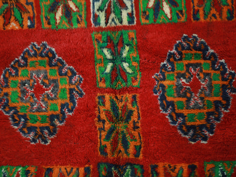 Delina Vintage Moroccan Rug  6'7" x11'9"
