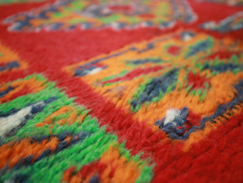 Delina Vintage Moroccan Rug  6'7" x11'9"