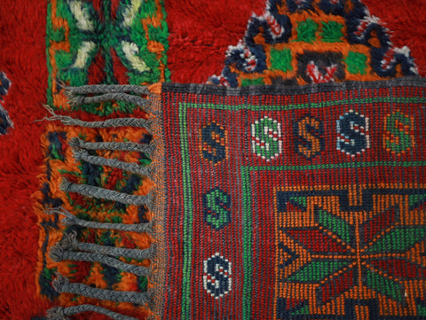 Delina Vintage Moroccan Rug  6'7" x11'9"