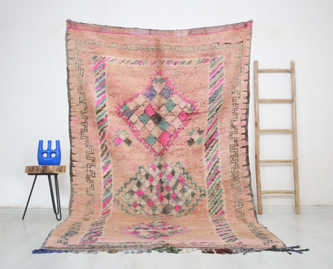 Isely Vintage Moroccan Rug  5'1" x10'2"