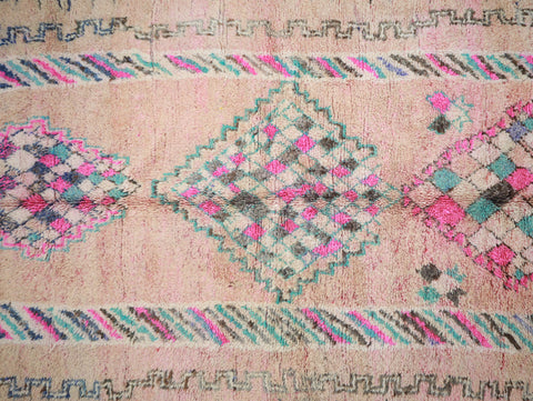 Isely Vintage Moroccan Rug  5'1" x10'2"
