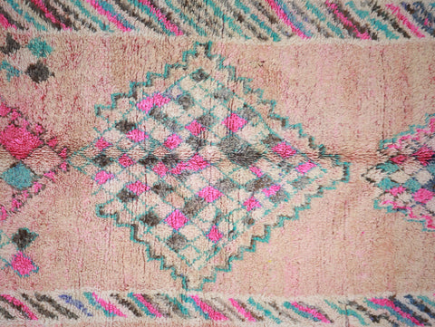 Isely Vintage Moroccan Rug  5'1" x10'2"