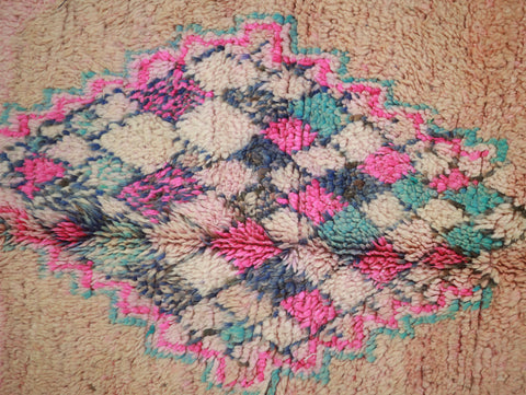Isely Vintage Moroccan Rug  5'1" x10'2"