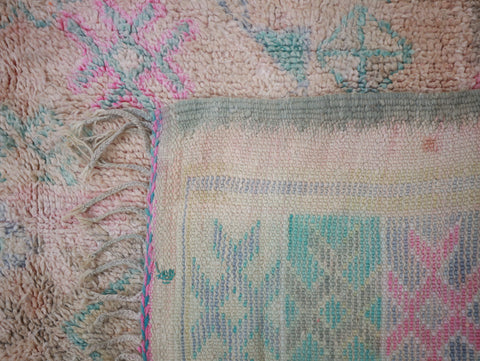 Tazira  Vintage Moroccan Rug  6'6" x10'1"