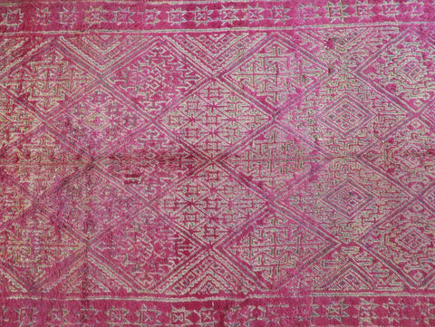 Hetouche Vintage Moroccan Rug  6'6" x 10'8"