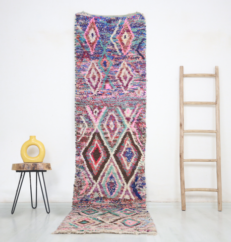 Tazdayt  Moroccan Rug  2'5" x 10'1"