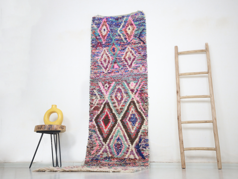 Tazdayt  Moroccan Rug  2'5" x 10'1"