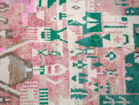 Tazanat  Moroccan Rug 5'2" x 8'6"