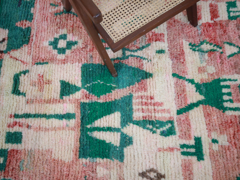 Tazanat  Moroccan Rug 5'2" x 8'6"